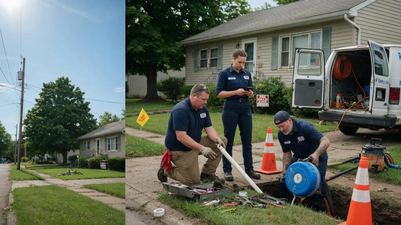 Sewer Line Repair in Westphalia, IN near me